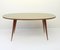 Italian Console or Dining Table with Opaque Glass Top, 1960s 4