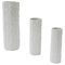 German White Ceramic Vases, 1960s, Set of 3, Image 1