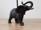 Black Patinated Bronze Elephant Lamps, Set of 2 4