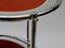 Oval Chrome and Glass Mirrored Bar Cart, 1950s, Image 9