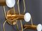 Ceiling or Wall Mounted Chandelier from Leola, 1960s 4