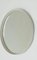 Round Wooden Mirror with White Lacquered Frame, 1970s, Image 3