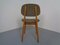 Beech Chair & Stool, 1960s, Set of 2 11