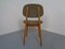 Sessel & Hocker aus Buche, 1960er, 2er Set 11