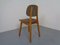 Beech Chair & Stool, 1960s, Set of 2 13