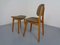 Sessel & Hocker aus Buche, 1960er, 2er Set 2