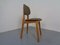 Beech Chair & Stool, 1960s, Set of 2 8