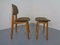 Beech Chair & Stool, 1960s, Set of 2 1