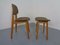 Beech Chair & Stool, 1960s, Set of 2, Image 1