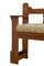 Antique Arts & Crafts Oak Narrow Bench, Image 9