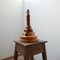Lámpara de mesa inglesa de madera, Imagen 6