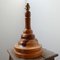 Lámpara de mesa inglesa de madera, Imagen 4