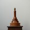 Lámpara de mesa inglesa de madera, Imagen 3