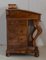 English Walnut Davenport Secretaire, 1800s, Image 29