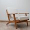 Poltrona GE290 di Hans J. Wegner per Getama, anni '60, Immagine 8