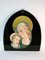 Italienische Art Deco Madonna Mutterschaft Keramik, 1930er 1