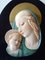 Italienische Art Deco Madonna Mutterschaft Keramik, 1930er 3