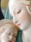 Italian Art Deco Madonna Maternity Ceramic, 1930s 2