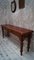 Victorian Oak Library Table with Leather Top 5
