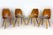 Dining Chairs by František Jirák for Tatra, 1960s, Set of 4 1