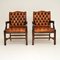 Leather Gainsborough Armchairs, 1950s, Set of 2 2