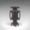 Japanese Meiji Period Bronze Vase, Late 1800s 2