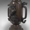 Japanese Meiji Period Bronze Vase, Late 1800s 10