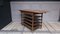 Antique Trolley with Shelves 5