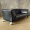 Black Leather 2-Seat Sofa by Rolf Benz, 2000s 4