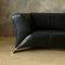 Black Leather 2-Seat Sofa by Rolf Benz, 2000s 8