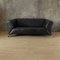 Black Leather 2-Seat Sofa by Rolf Benz, 2000s 9