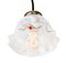 Mid-Century French Holophane Glass Pendant Light, Image 2