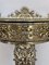 Antique French Belle Époque Bronze Mirror & Brass Nightstands, Set of 2 8