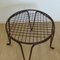 Vintage Wire Mesh Stool, 1960s, Image 3