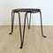 Vintage Wire Mesh Stool, 1960s, Image 4