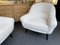 French Bouclé Fabric Lounge Chairs by Charles Ramos, 1950s, Set of 2 3