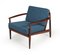 Mid-Century Danish Modern Teak Armchair, 1960s 1