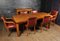 English Art Deco Dining Table & Chairs Set, 1930s, Set of 7 5