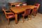 English Art Deco Dining Table & Chairs Set, 1930s, Set of 7, Image 6