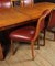 English Art Deco Dining Table & Chairs Set, 1930s, Set of 7, Image 7