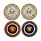 Late 20th Century Plates in Porcelain by Gianni Versace for Rosenthal, Set of 4 1