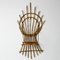 Bamboo Wall Plant Holder, 1970s, Image 1