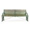 Green Patina Wooden Bench 2