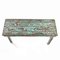 Weathered Blue Wooden Folding Table 2