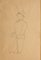 Desconocido, Hombre, Tinta china, 1920, Imagen 1