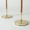 Brass and Leather Floor Lamps from Böhlmarks, Set of 2, Image 9