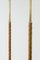 Brass and Leather Floor Lamps from Böhlmarks, Set of 2, Image 5