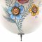 Vintage Glass Flower Pendant Lamp, Italy, 1960s, Image 6