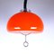 Mid-Century Orange Glass Pendant Lamp, 1970s, Italy, Image 5