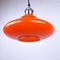 Orange Glass Pendant Lamp, 1970s 6